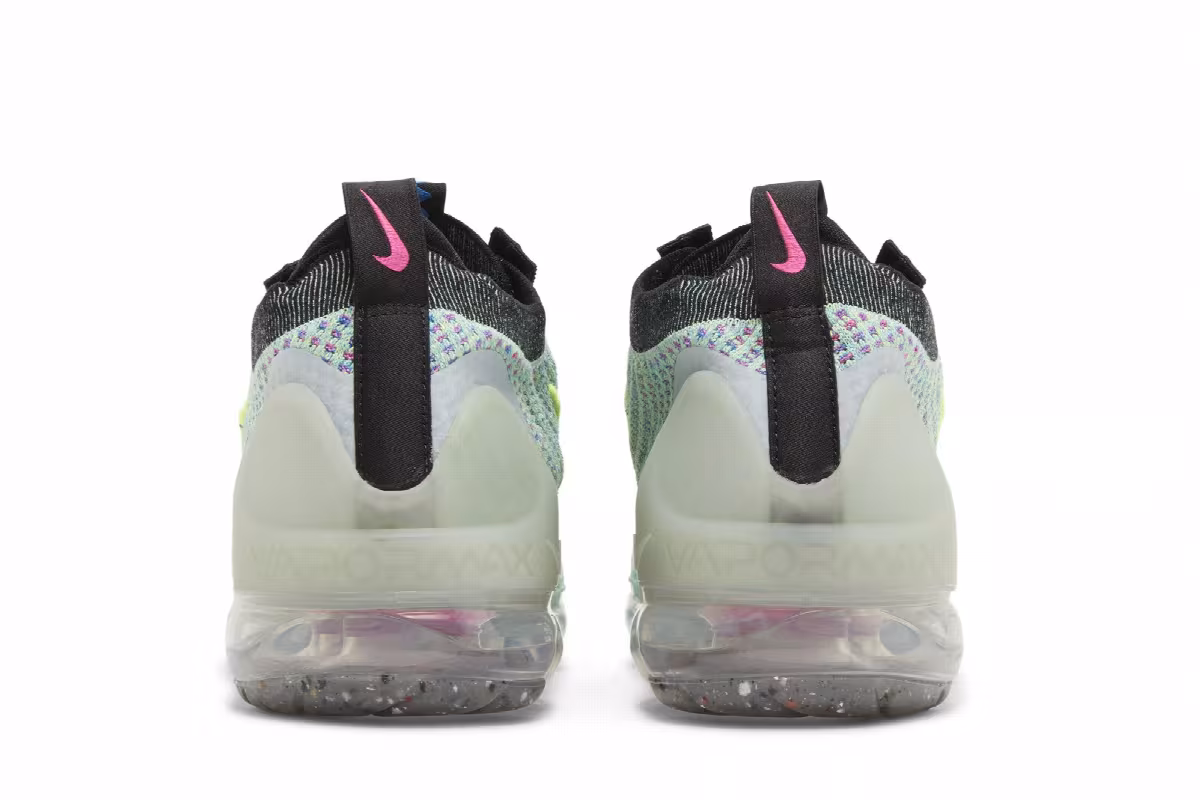 Nike Air VaporMax 2021 Flyknit Next Nature Volt Photo Blue, view 7