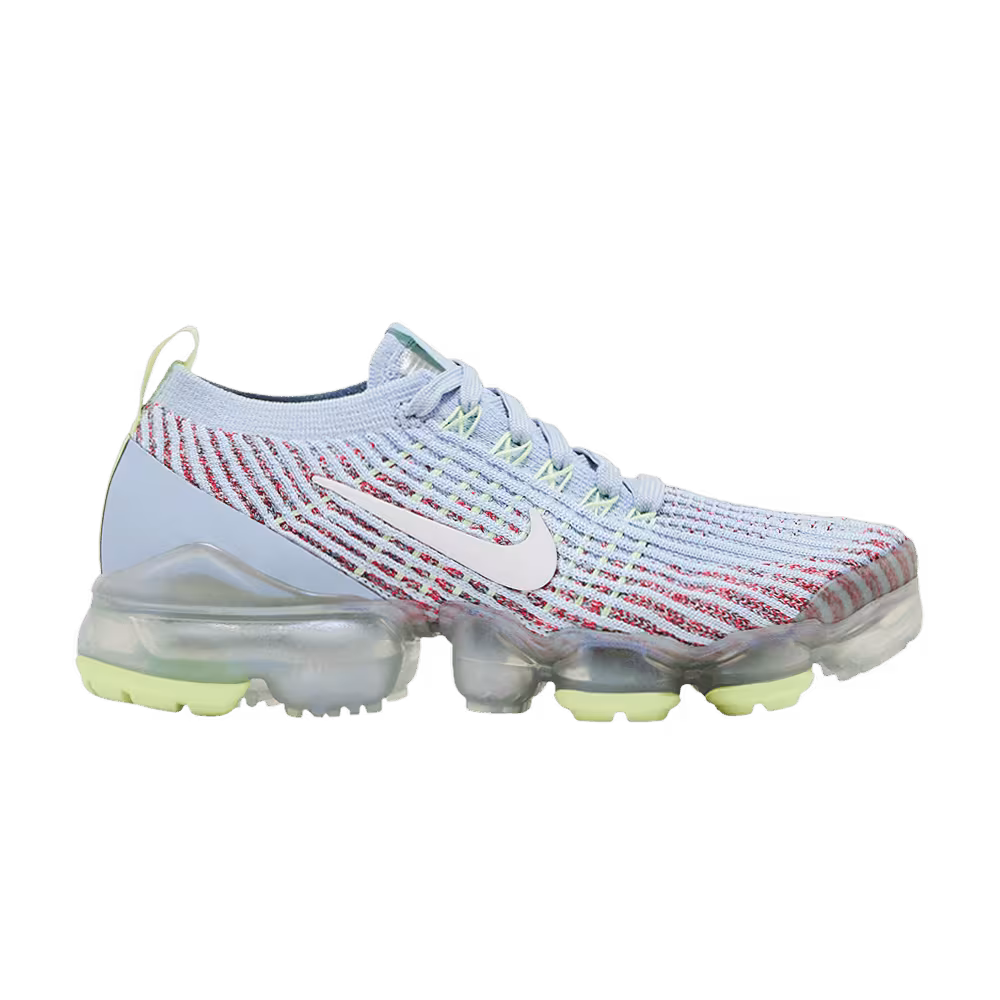 Nike Women's Air Vapormax Flyknit 3 Hydrogen Blue Volt