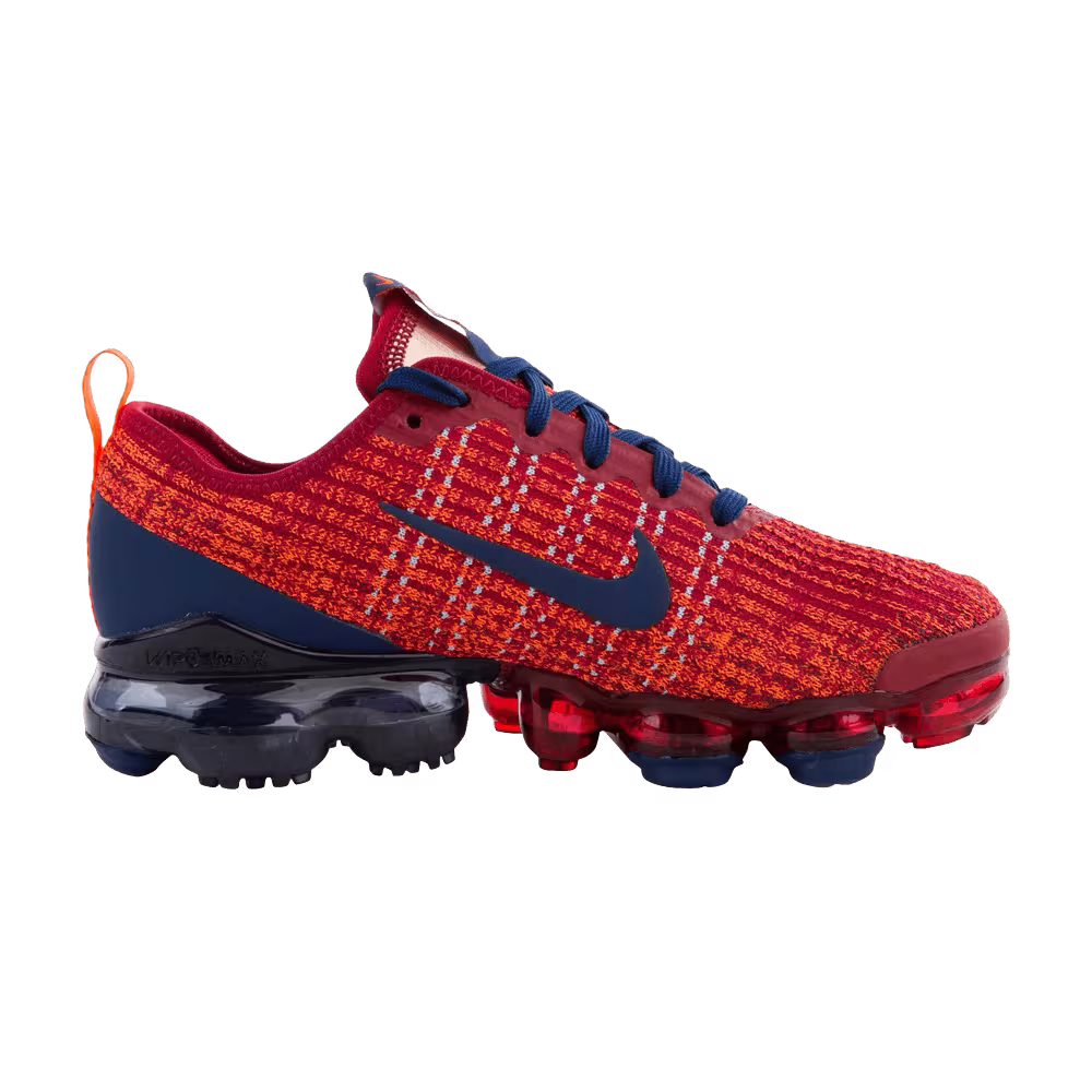 Nike Air VaporMax Flyknit 3 GS Noble Red Blue