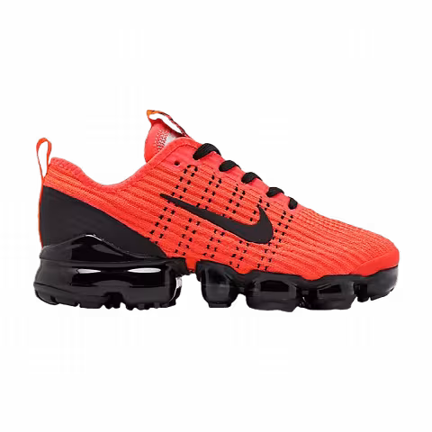 Nike Air VaporMax Flyknit 3 GS 'Flash Crimson Black'