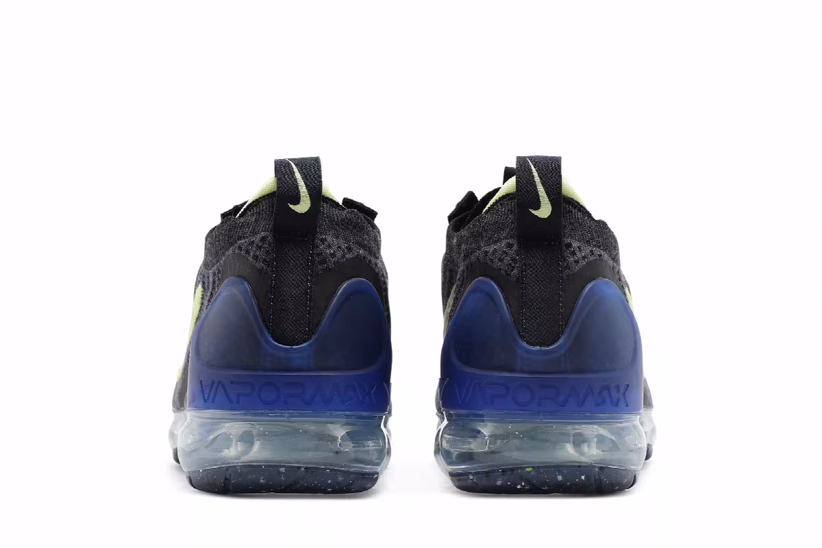 Nike Air Vapormax 2021 Flyknit Obsidian Light Lemon Twist, view 7