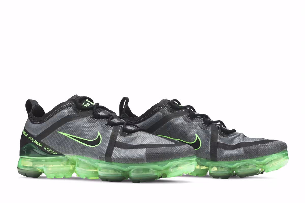 Nike Air VaporMax 2019 Scream Green, view 9