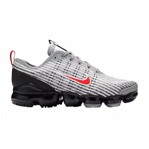 Nike Air VaporMax Flyknit 3 GS 'Particle Grey University Red'