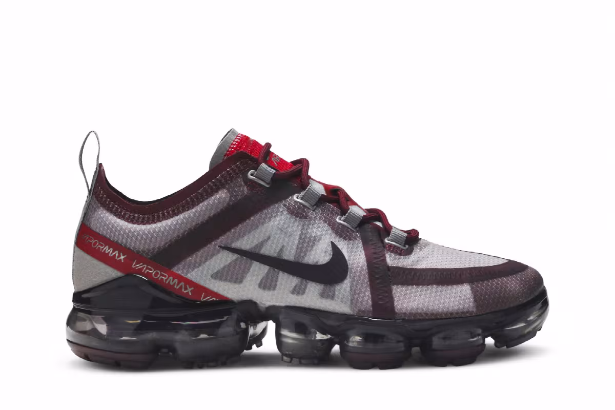 Nike Women's Air VaporMax 2019 Night Maroon, view 2