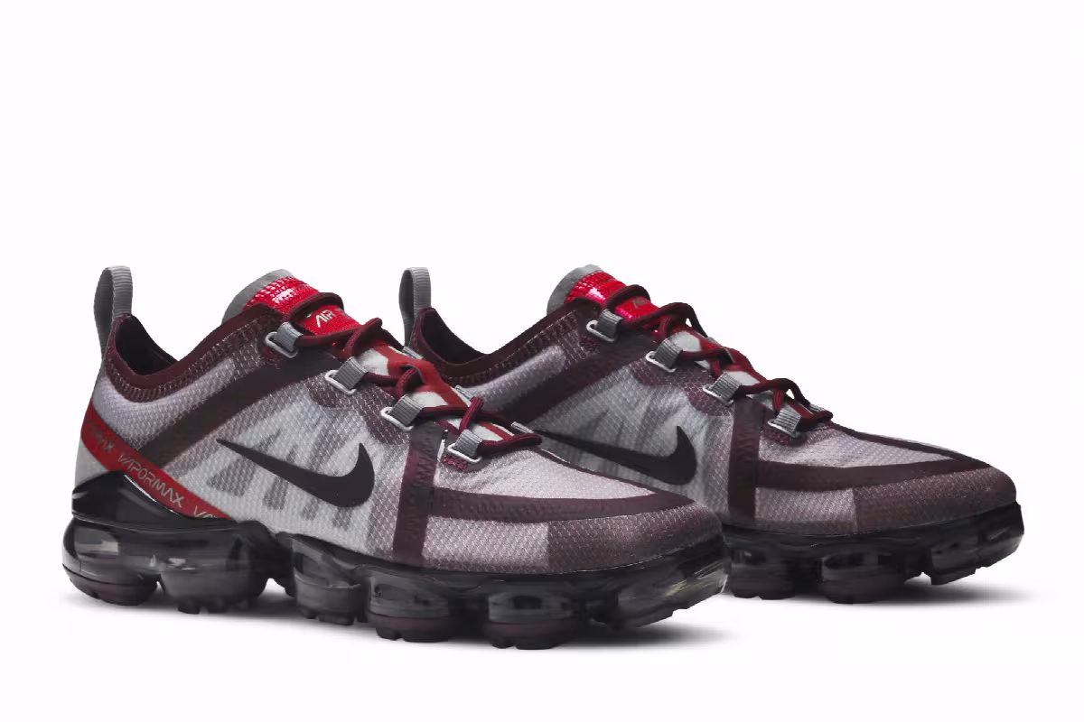 Nike Women's Air VaporMax 2019 Night Maroon, view 9