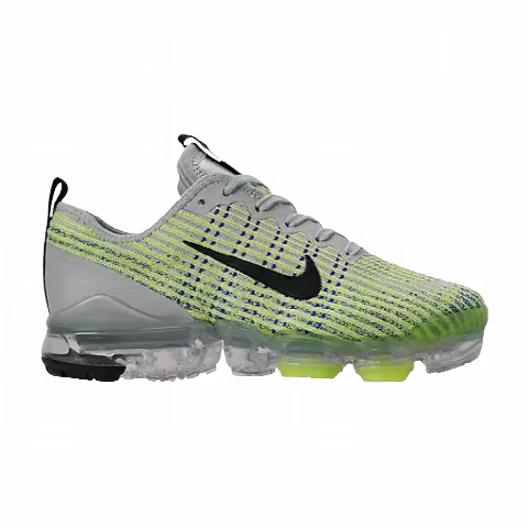 Nike Air VaporMax Flyknit 3 GS 'Light Silver Volt'