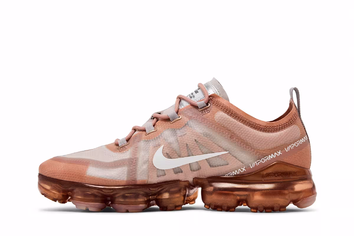Nike Women's Air VaporMax 2019 Rose Gold, view 4
