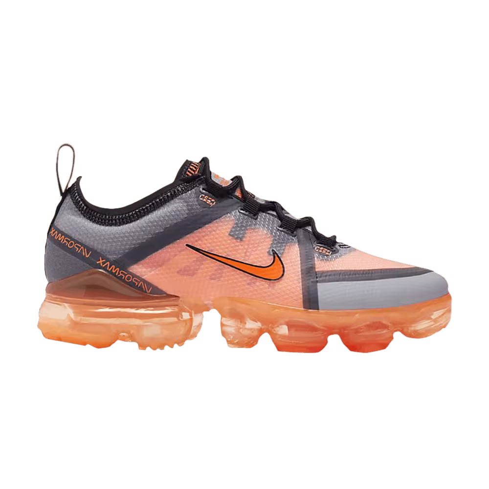 Nike Air VaporMax 2019 GS Grey Total Orange