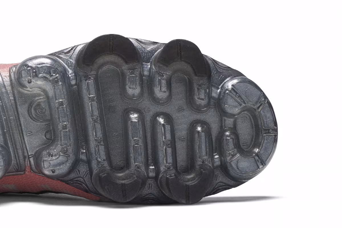 Nike Air VaporMax 2019 GS Platinum Orange, view 6