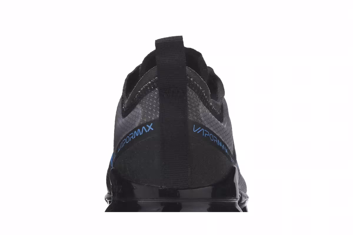 Nike VaporMax 2019 BG Black Imperial Blue, view 8