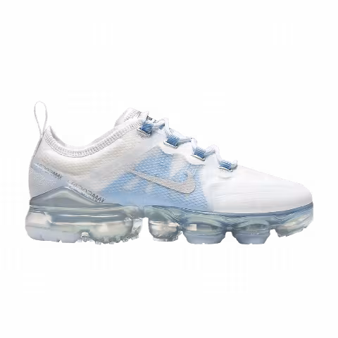 Nike Air VaporMax 2019 GS 'White Metallic Silver'