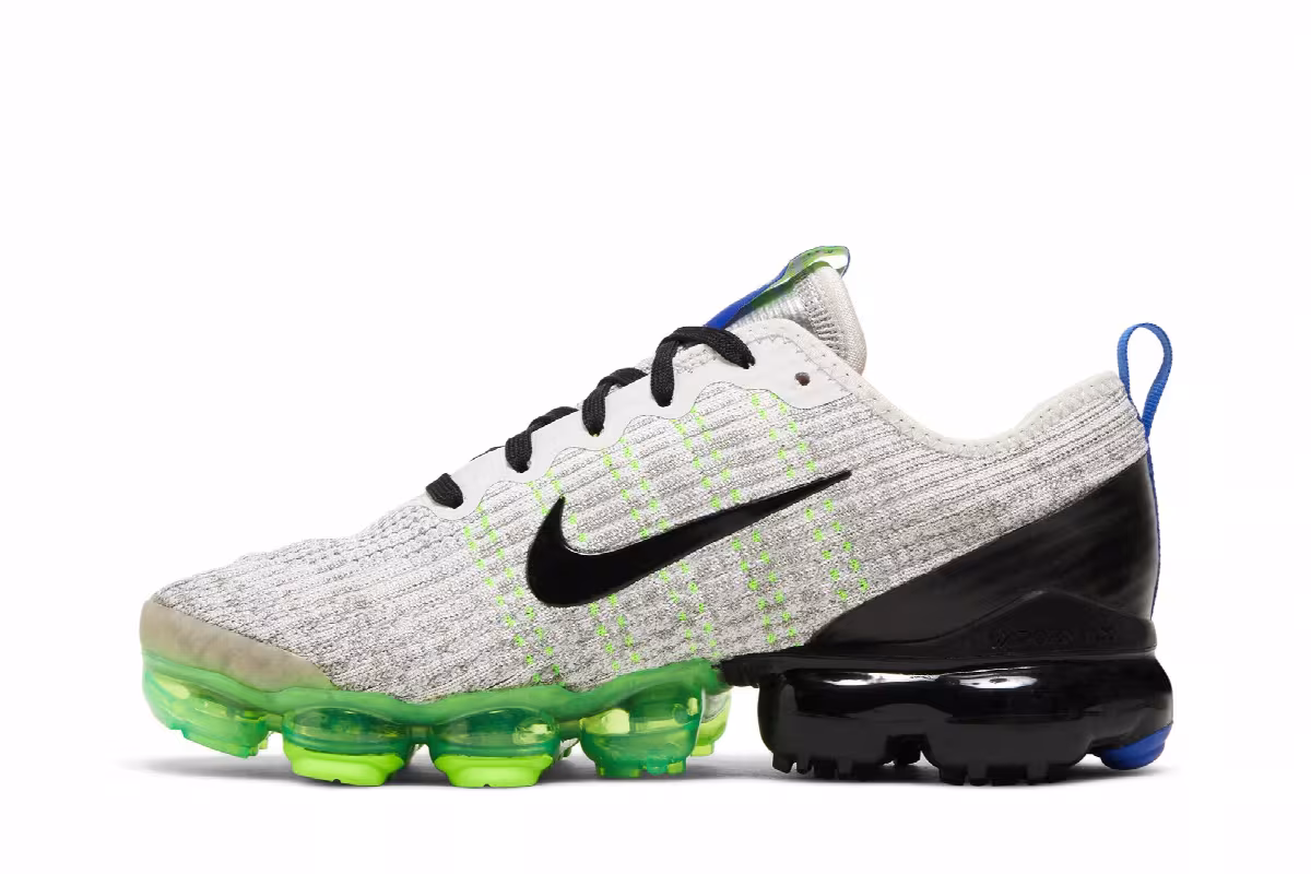 Nike Air VaporMax Flyknit 3 GS Vast Grey Stucco, view 4