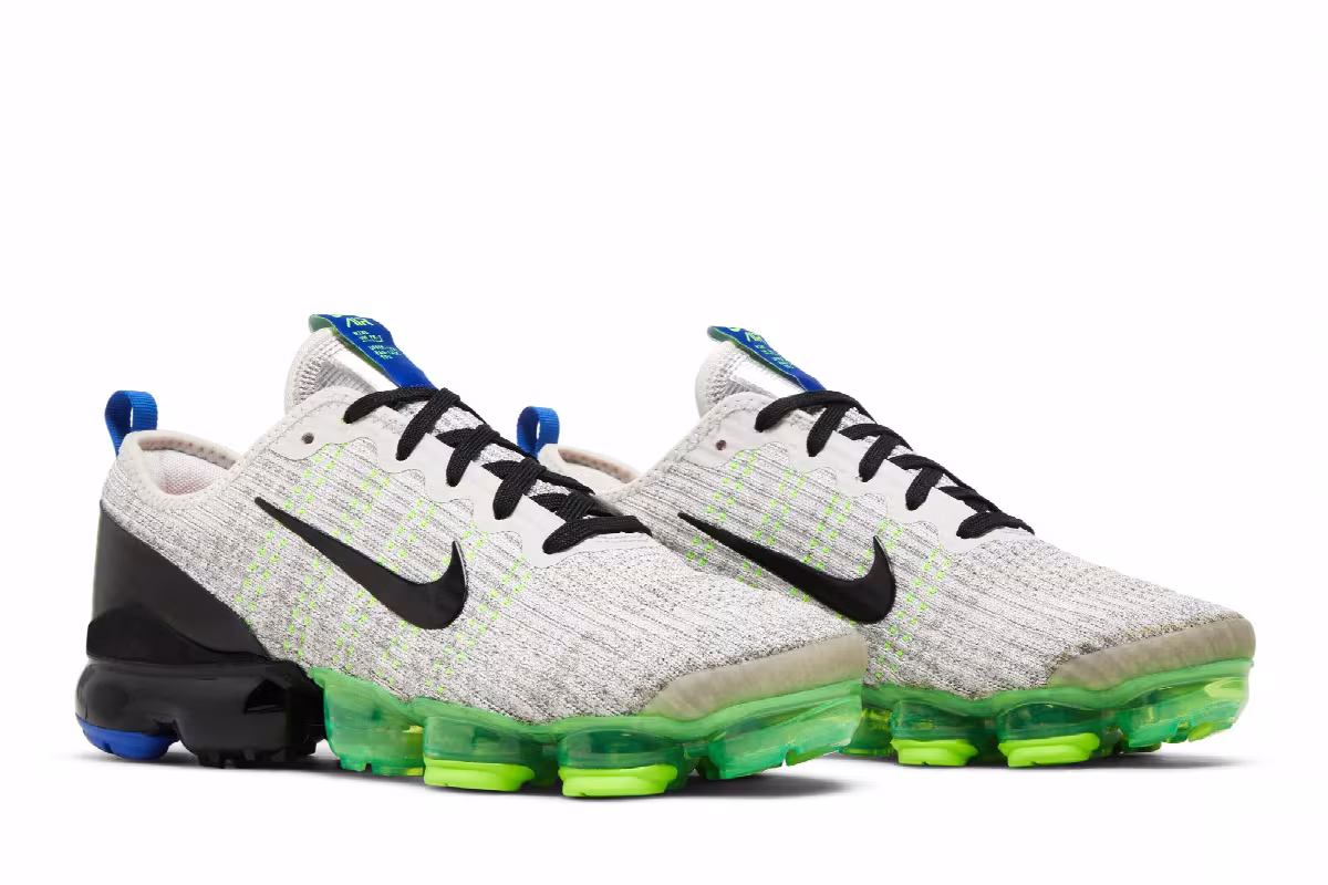 Nike Air VaporMax Flyknit 3 GS Vast Grey Stucco, view 9