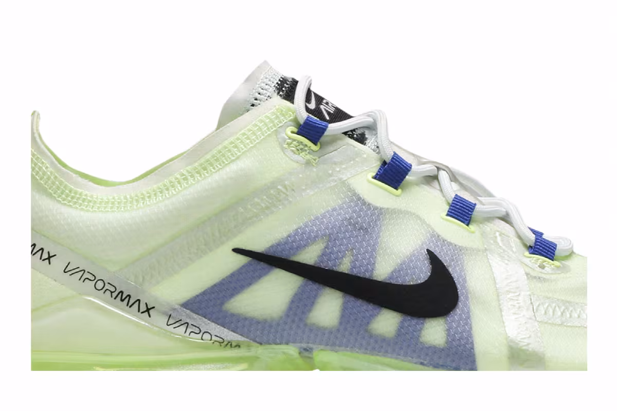 Nike Air VaporMax 2019 Barely Volt, view 3