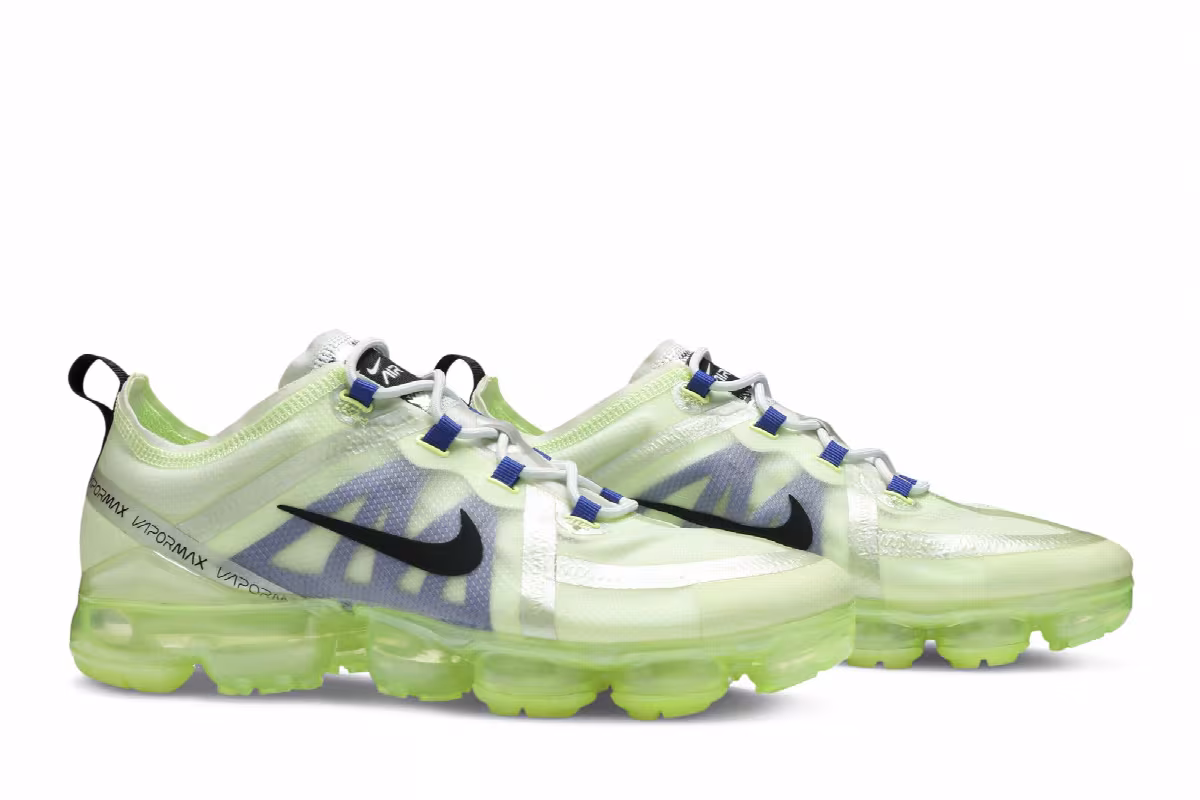 Nike Air VaporMax 2019 Barely Volt, view 9