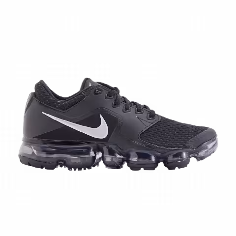 Nike Air VaporMax GS 'Black Metallic Silver'