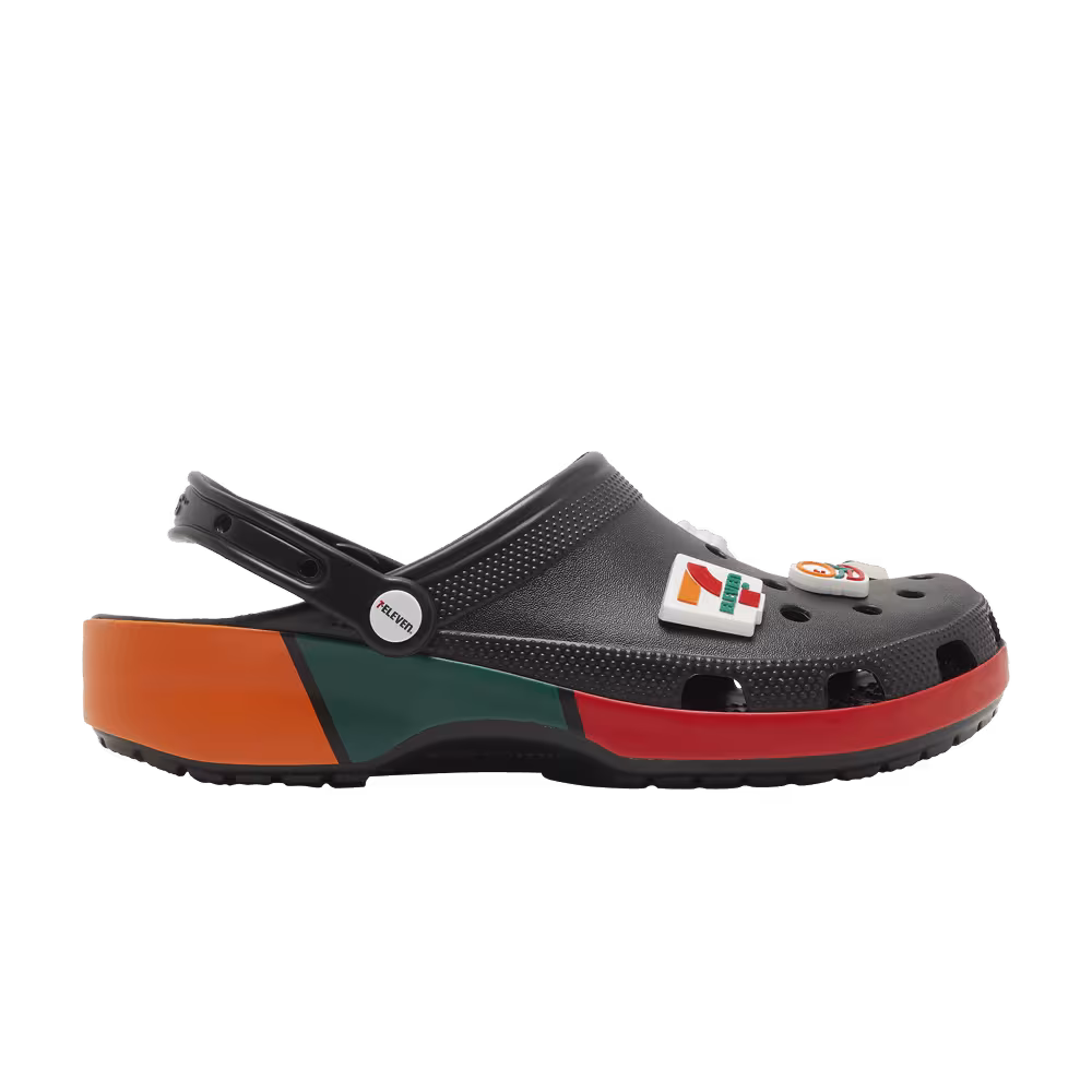 7-Eleven x Crocs Classic Clog Black