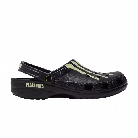 Pleasures x Crocs Classic Clog 'Skeleton - Glow in the Dark'