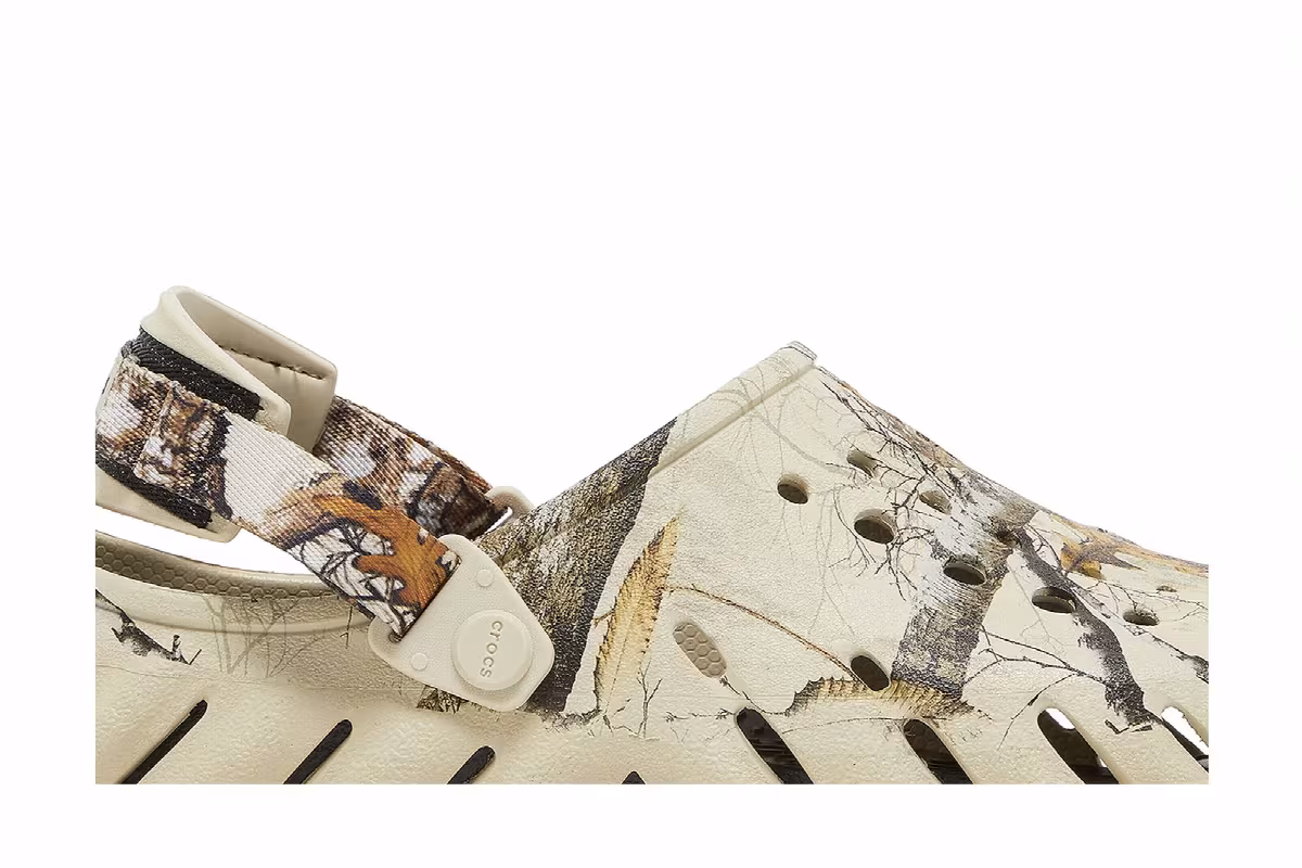 Realtree x Crocs Echo Clog Edge Camo - Bone, view 3