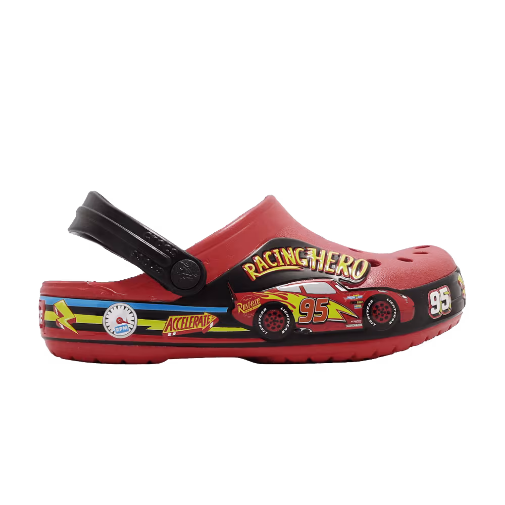 Crocs Disney x Band Clog Toddler Fun Lab Cars Lights - Flame