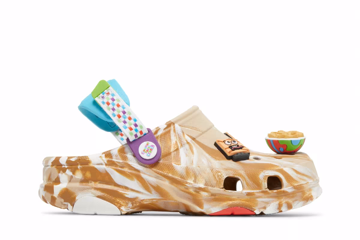 Cinnamon Toast Crunch x Crocs Classic All-Terrain Clog Kids, view 2