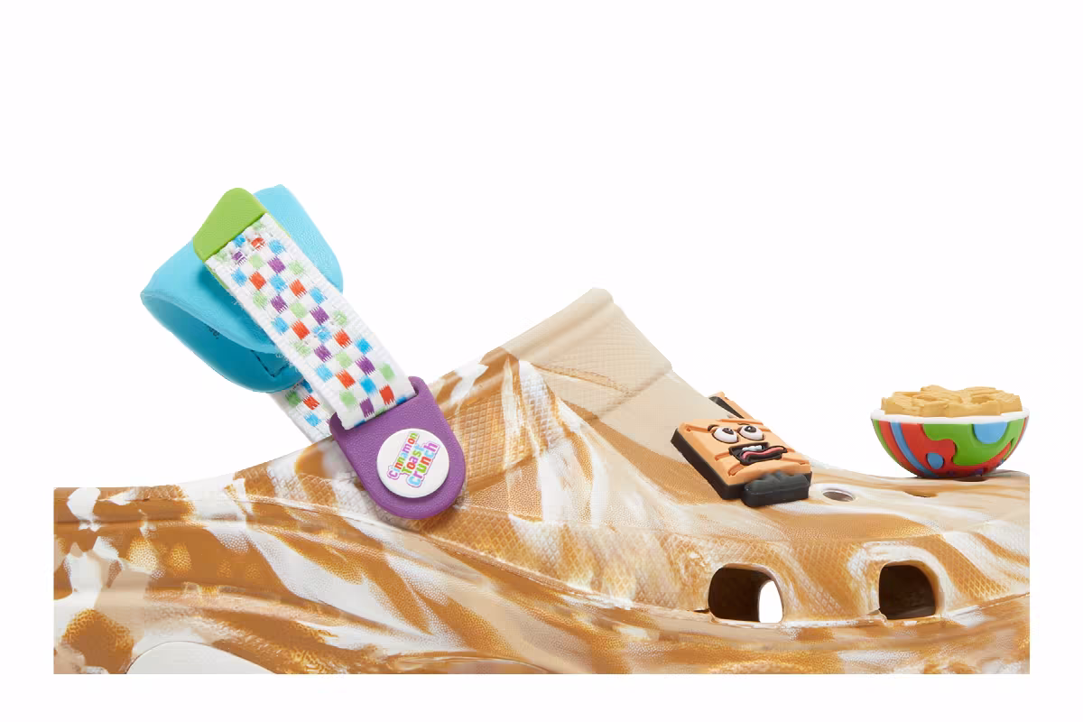 Cinnamon Toast Crunch x Crocs Classic All-Terrain Clog Kids, view 3