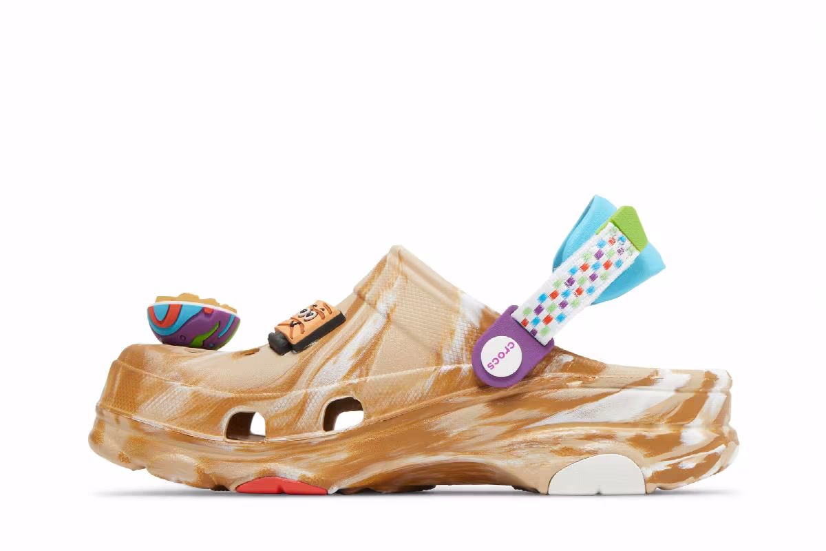 Cinnamon Toast Crunch x Crocs Classic All-Terrain Clog Kids, view 4