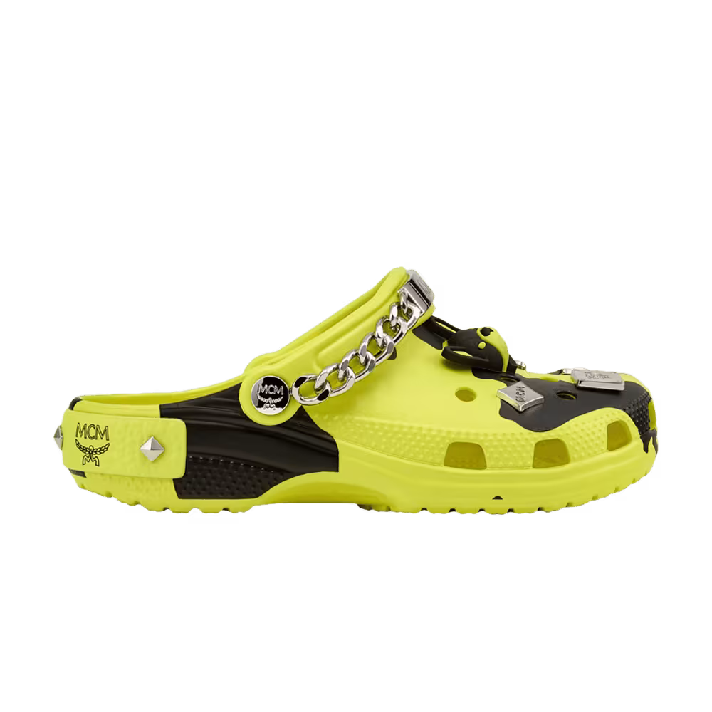 MCM x Crocs Classic Clog 2 Yellow Camo