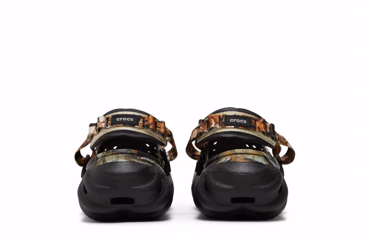 Realtree x Crocs Echo Clog Edge Camo - Black, view 7