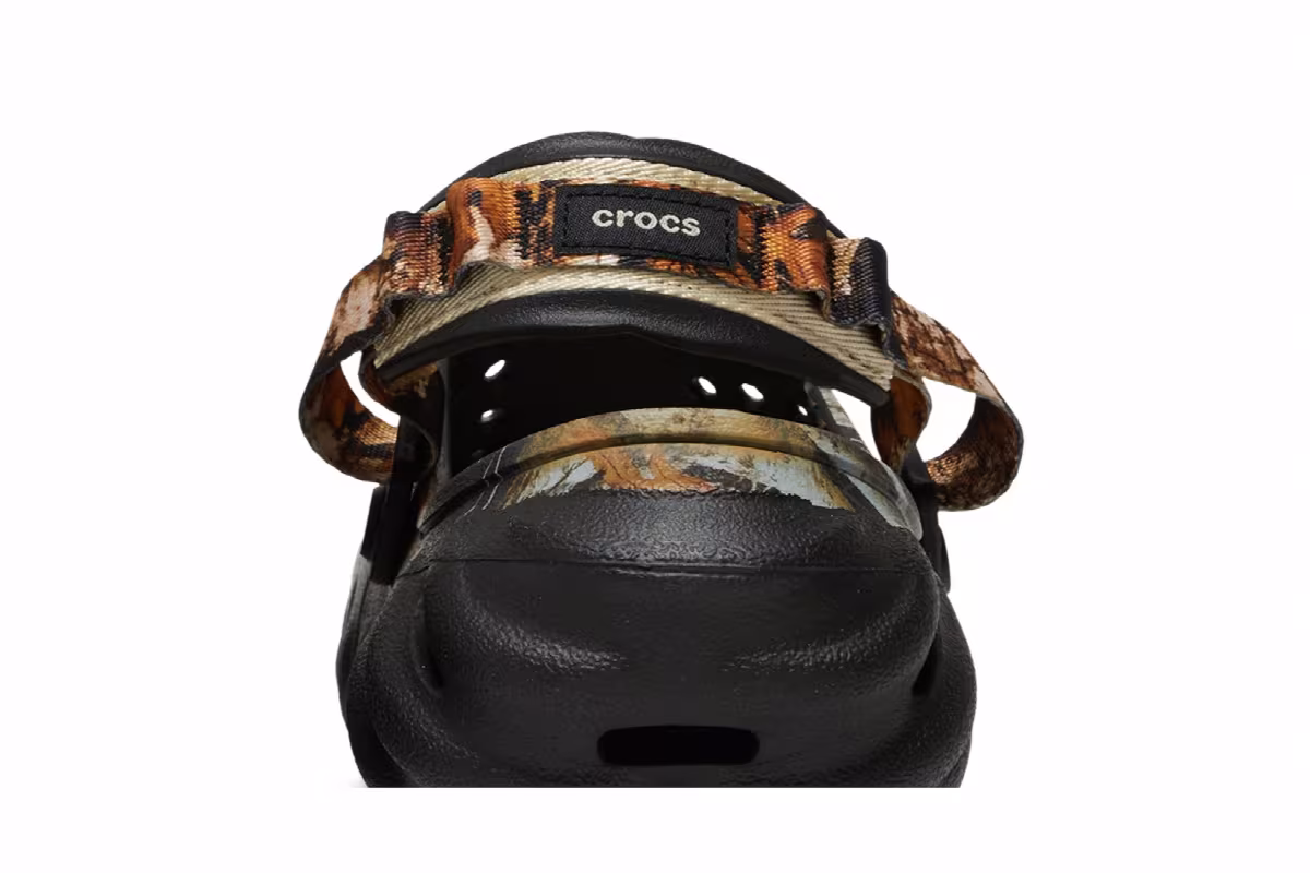 Realtree x Crocs Echo Clog Edge Camo - Black, view 8