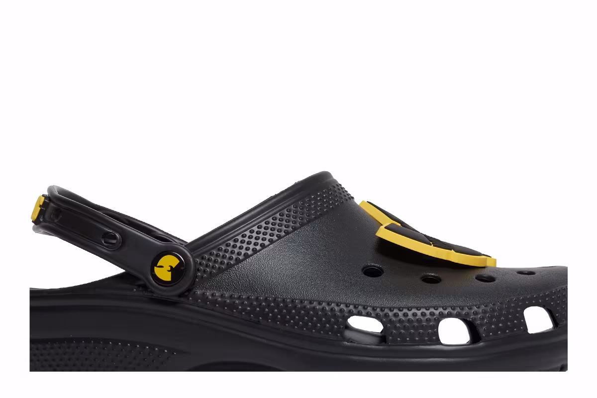 Wu-Tang Clan x Crocs Classic Clog Black, view 3
