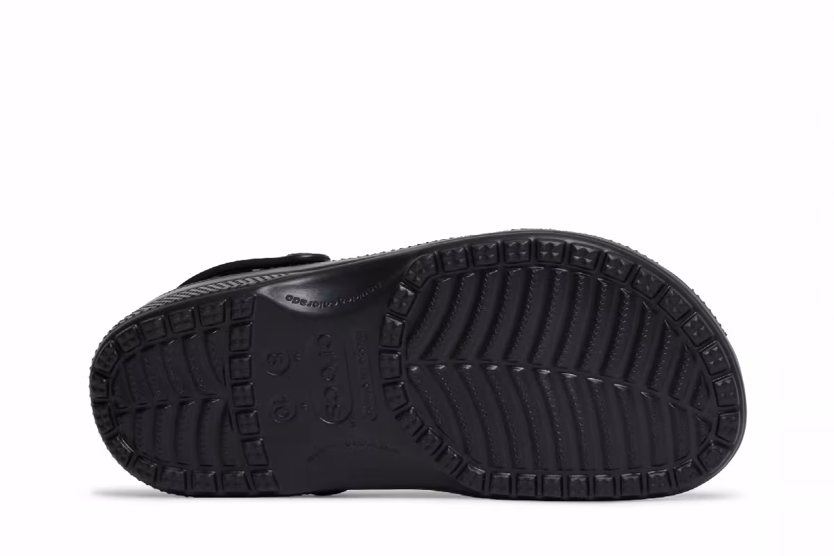 Wu-Tang Clan x Crocs Classic Clog Black, view 5