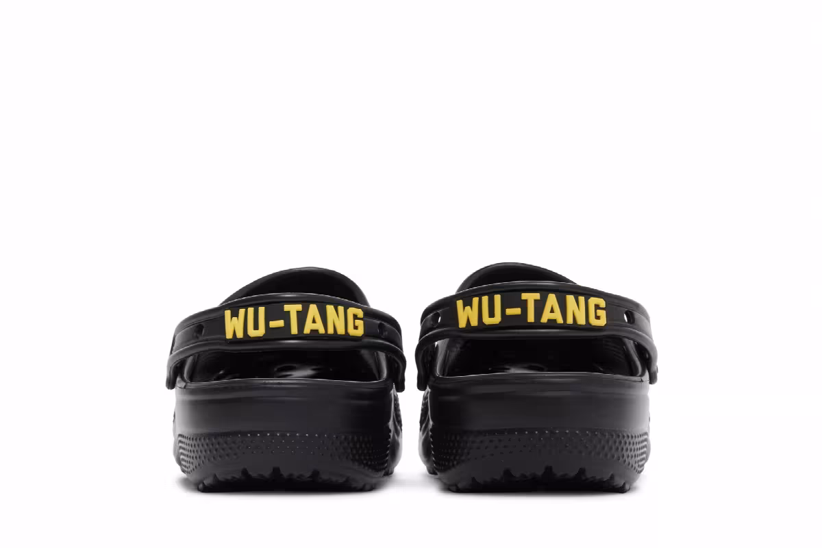 Wu-Tang Clan x Crocs Classic Clog Black, view 7