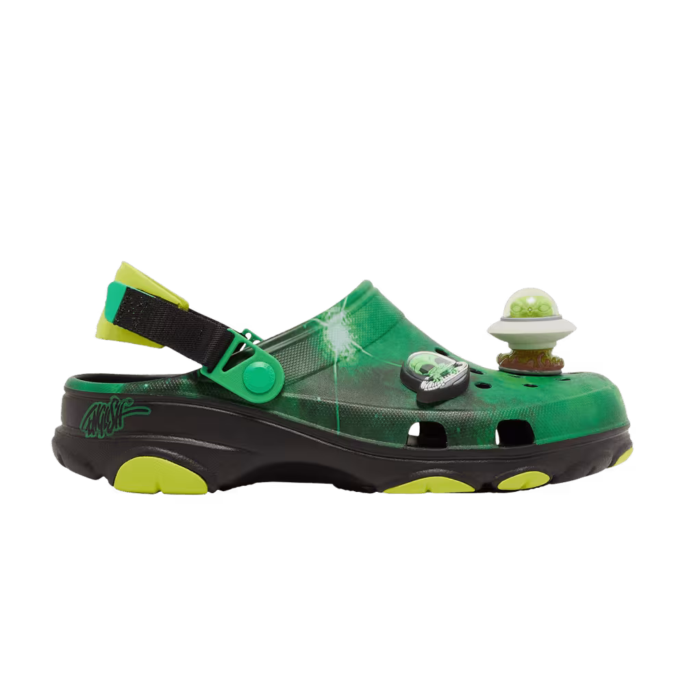 Ron English x Crocs All-Terrain Clog Area 54 - Green Galaxy