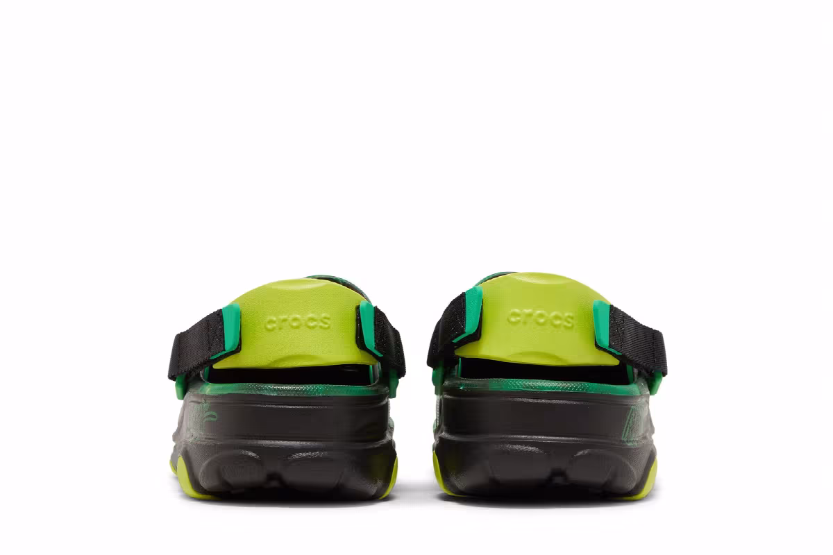 Ron English x Crocs All-Terrain Clog Area 54 - Green Galaxy, view 7