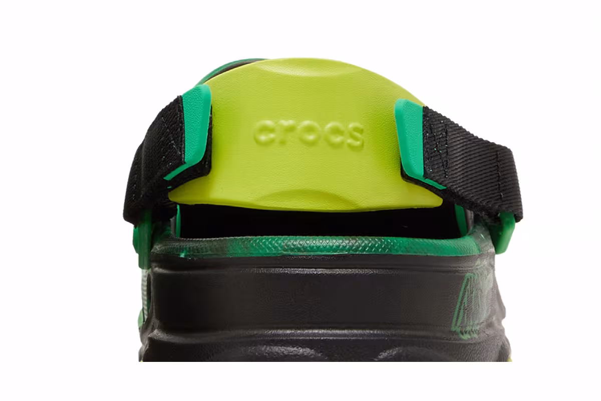 Ron English x Crocs All-Terrain Clog Area 54 - Green Galaxy, view 8