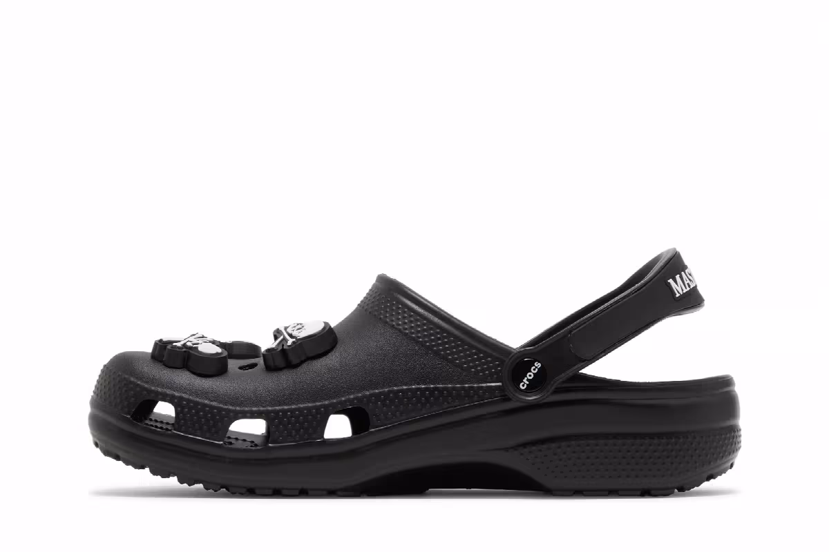 Mastermind x Crocs Classic Clog Black, view 4
