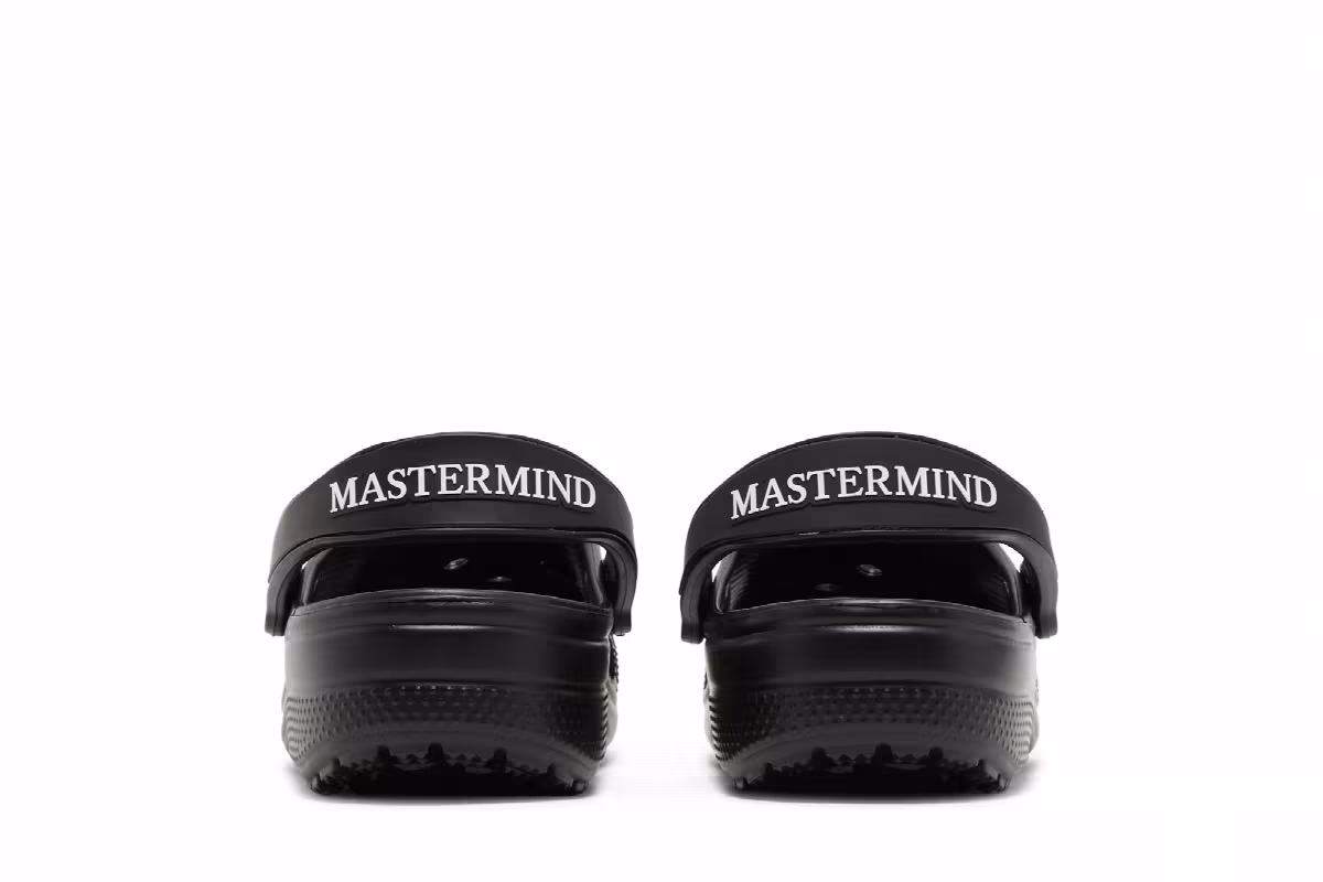 Mastermind x Crocs Classic Clog Black, view 7