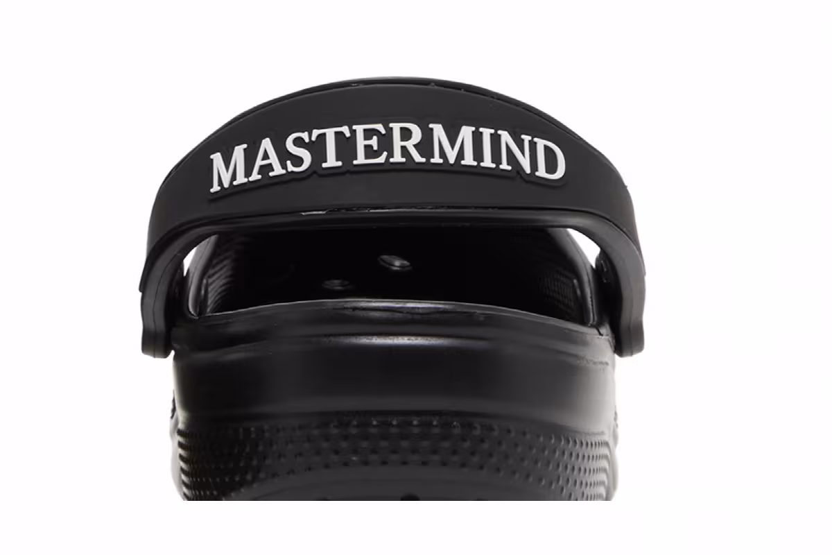 Mastermind x Crocs Classic Clog Black, view 8