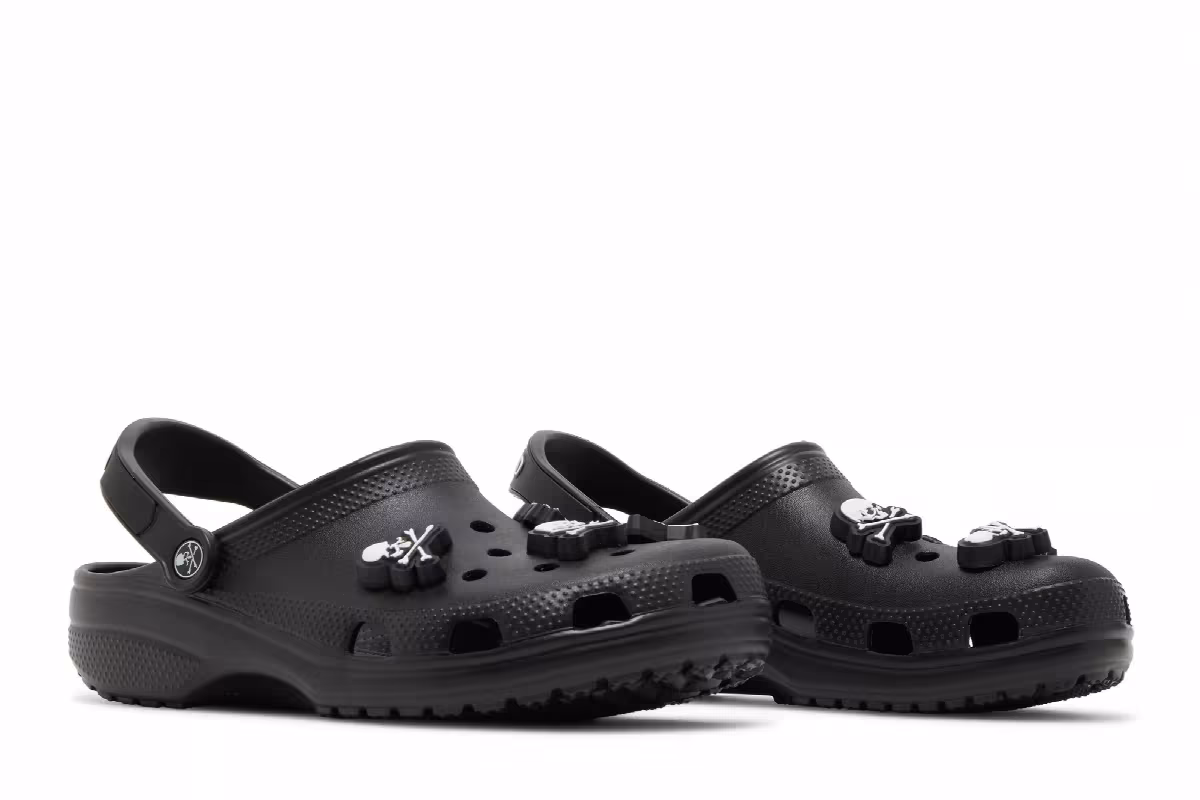Mastermind x Crocs Classic Clog Black, view 9