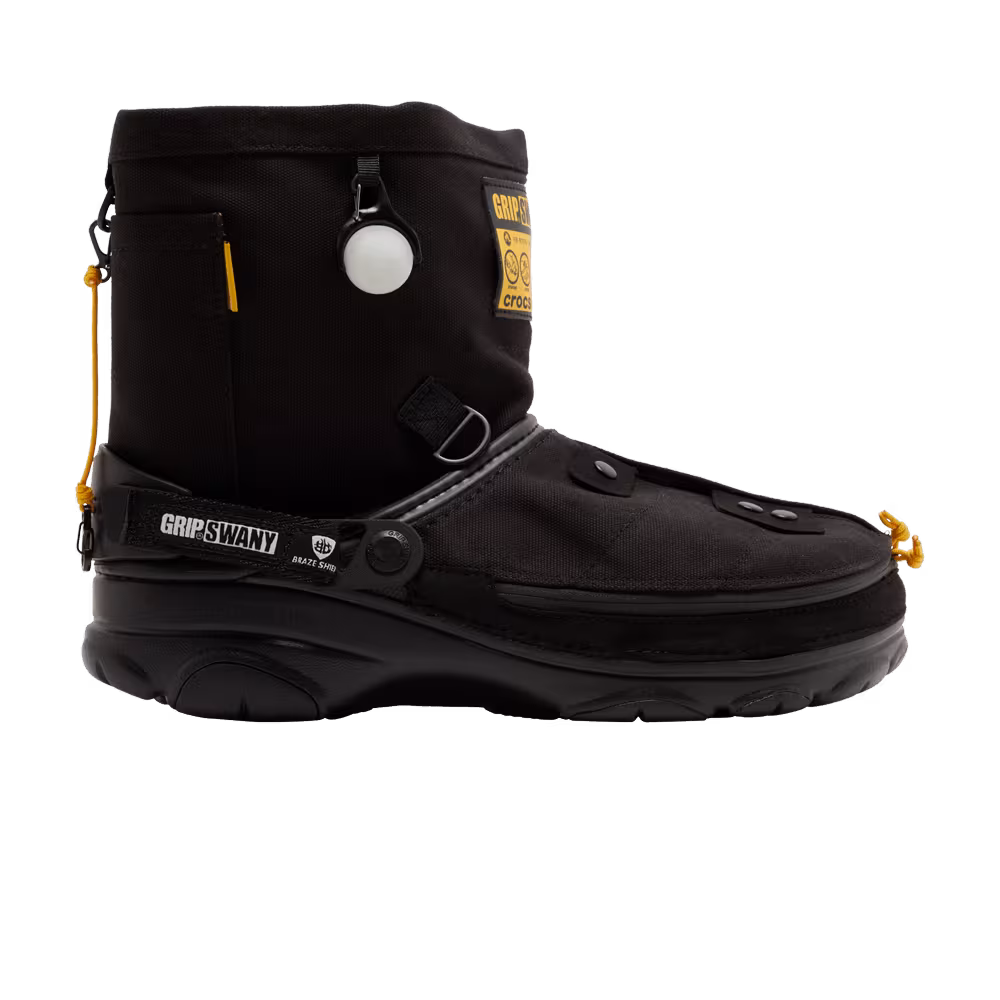 GRIP SWANY x atmos x Crocs All-Terrain Clog Black