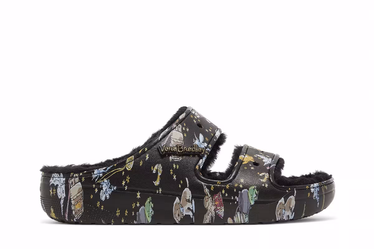 Harry Potter x Crocs Classic Cozzzy Sandal Vera Bradley, view 2