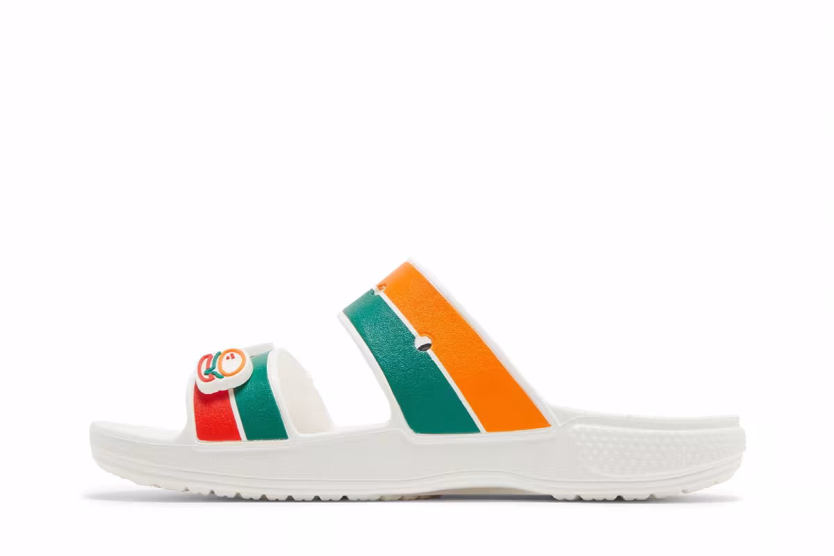 7-Eleven x Crocs Classic Sandal White, view 4