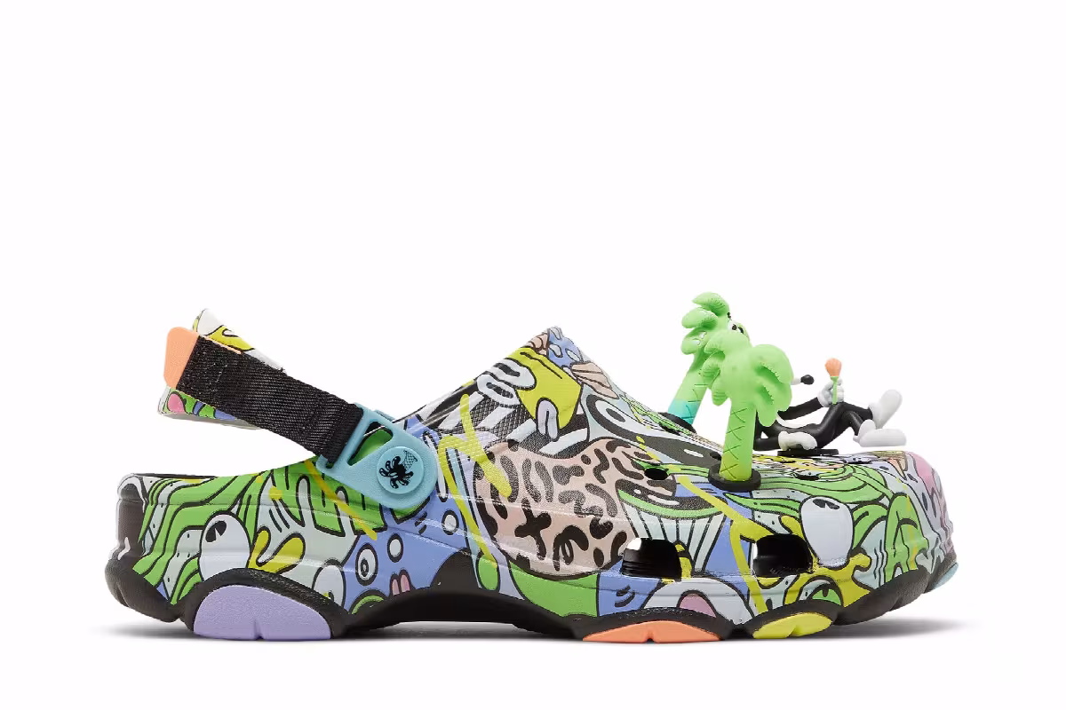 Steven Harrington x Crocs Classic All-Terrain Clog Quickstrike, view 2