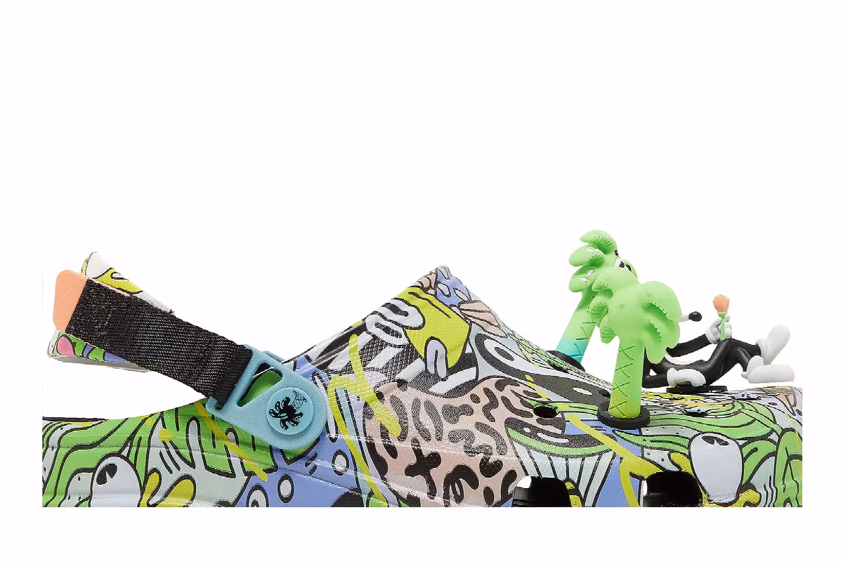 Steven Harrington x Crocs Classic All-Terrain Clog Quickstrike, view 3