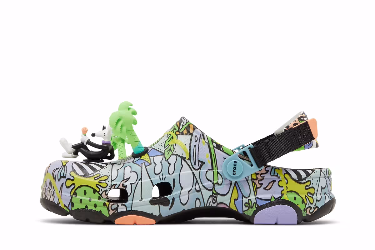 Steven Harrington x Crocs Classic All-Terrain Clog Quickstrike, view 4