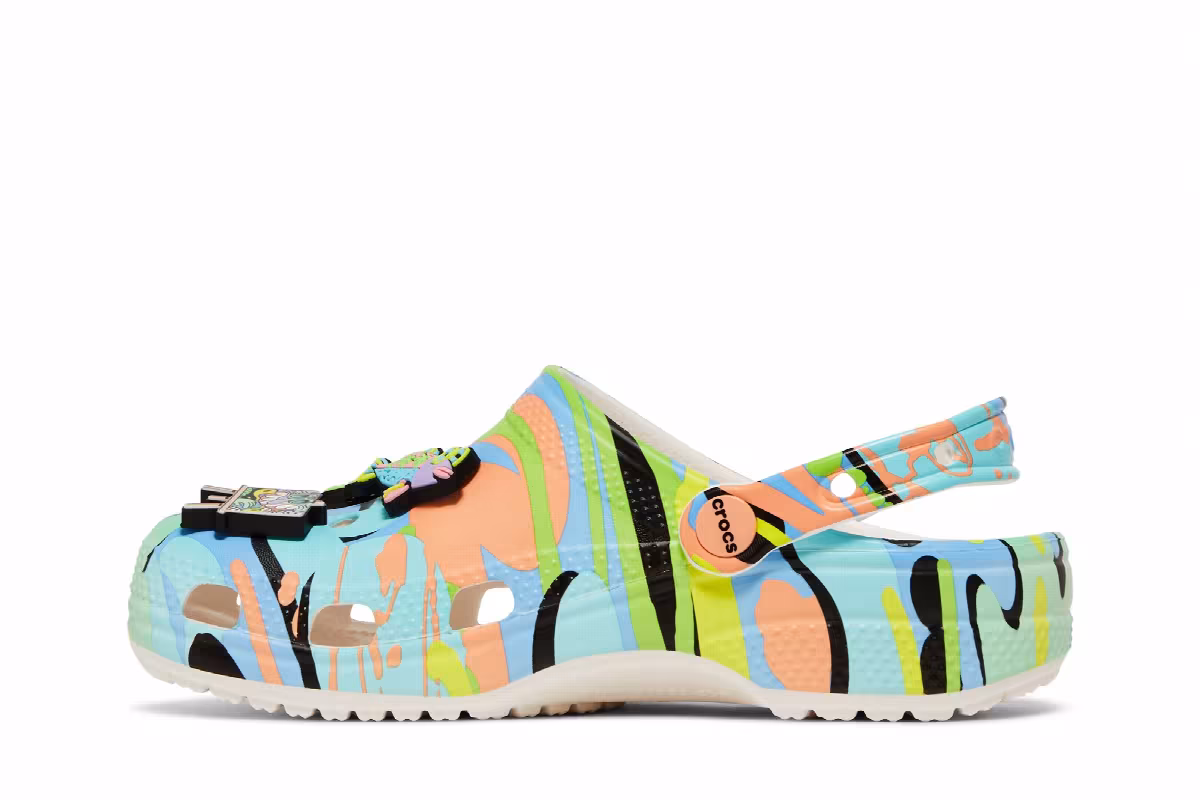 Crocs Steven Harrington x Women's Classic Clog Quickstrike - Multi-Color, view 4