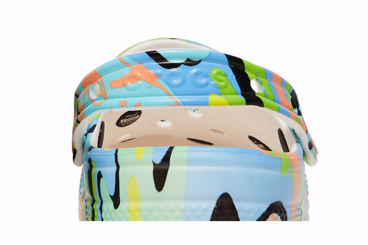 Crocs Steven Harrington x Women's Classic Clog Quickstrike - Multi-Color, view 8