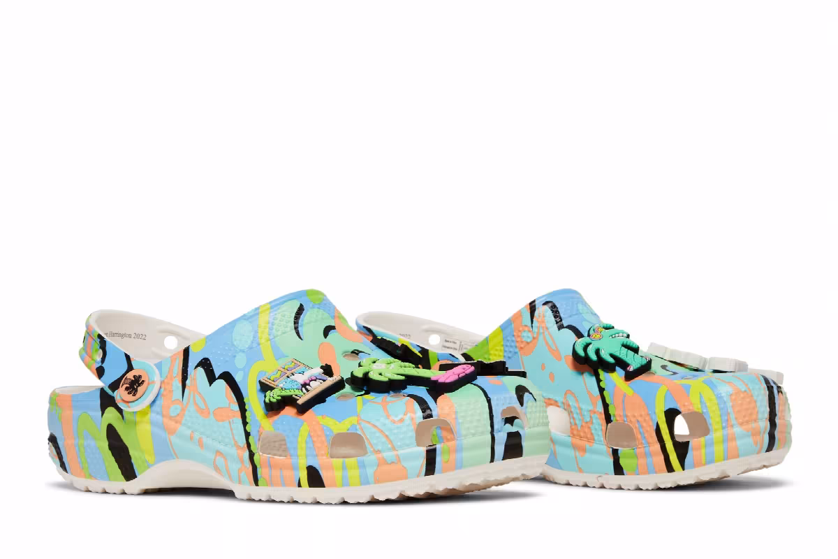 Crocs Steven Harrington x Women's Classic Clog Quickstrike - Multi-Color, view 9