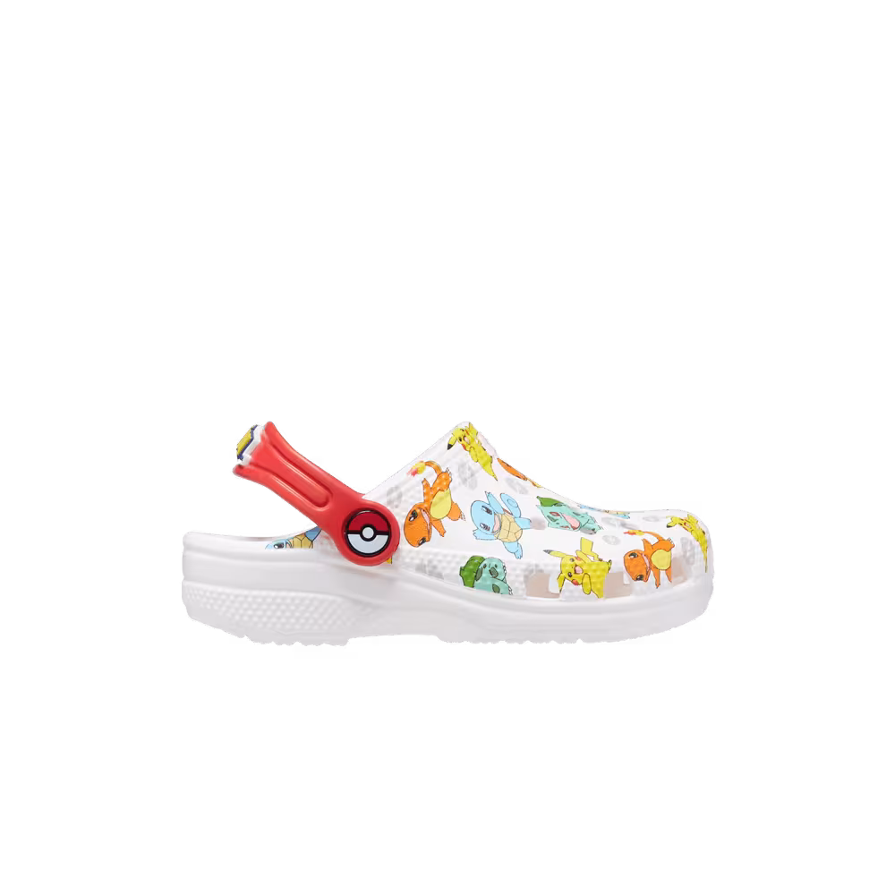 Pokémon x Crocs Classic Clog Toddler Starters